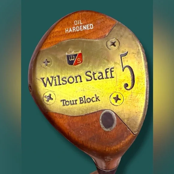 Wilson Staff 5 OIL HARDENED Tour Block Golf Club - Picture 1 of 7